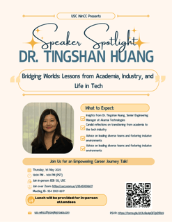 Featured image for “[UG/MS/PhD] Bridging Worlds: Lessons from Academia, Industry, and Life in Tech”