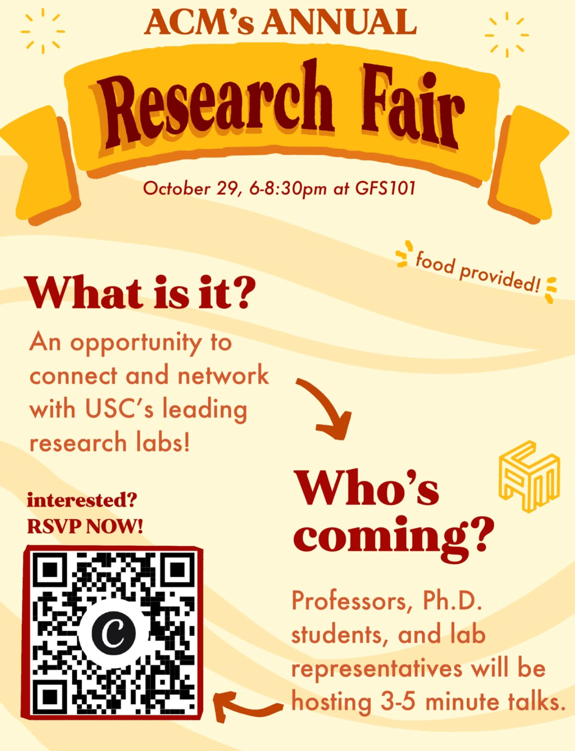 [UG/MS/PhD] Association for Computing Machinery (ACM) Events - USC ...